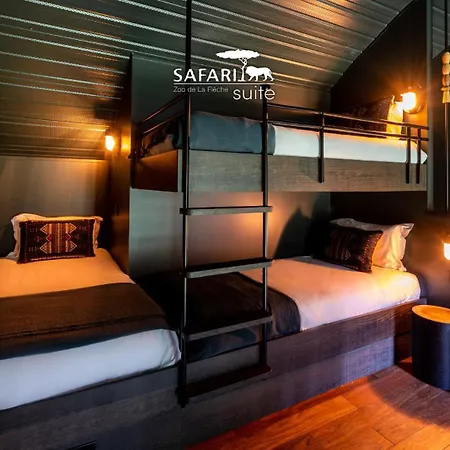 ホテル Safari Suite Lions Zoo De La Fleche